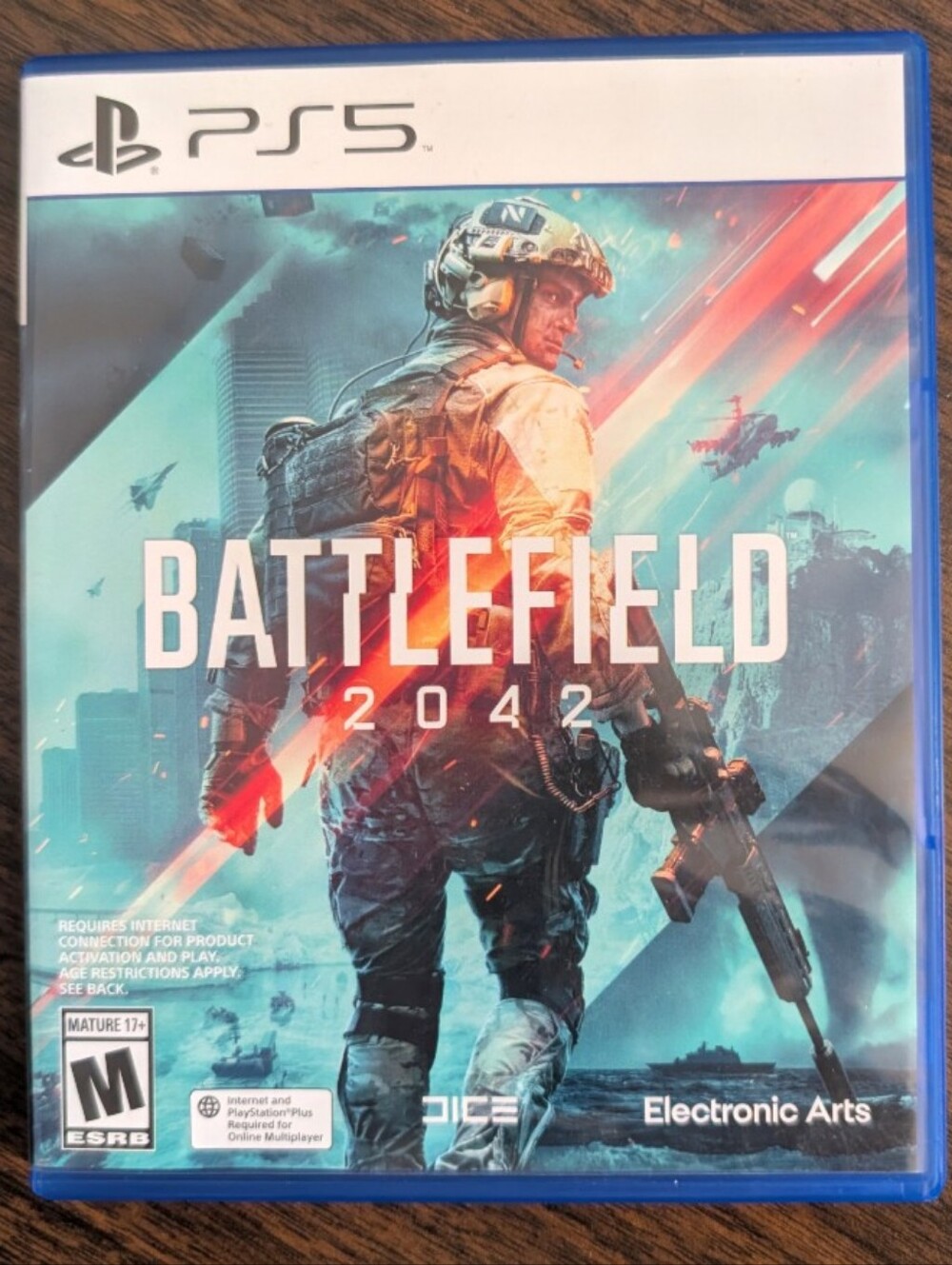Battlefield 2042 for PS5 - Video Game. Like New.